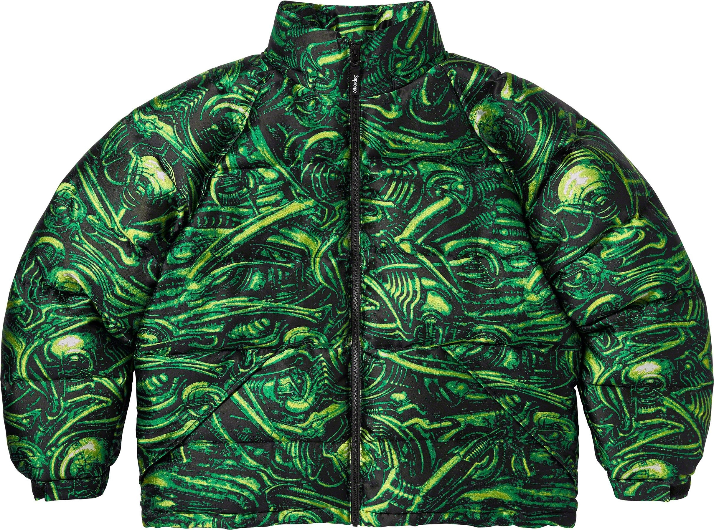 H.R. Giger Jacquard Down Puffer Jacket view 24